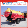 Dongfeng 140 vacuum carbon steel septic tanks trucks for sale